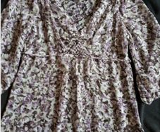 Purple Blouse  Size 10