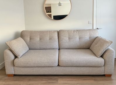 Dfs 4 Seater, 3 Seater & ottoman