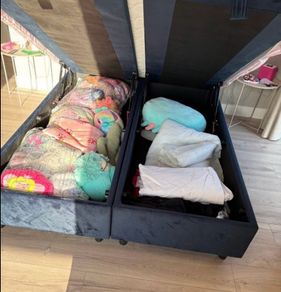 king size ottoman bed