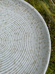 Mid century large earthenware bowl