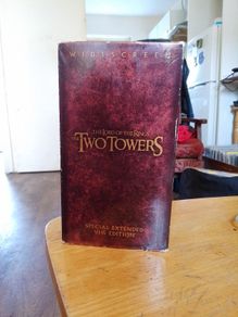 lord of the rings the two towers special extended vhs