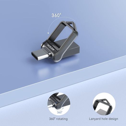 KEXIN USB Flash Drive Type C 128GB USB & type C Drive 3.0 Dual OTG 2 in 128GB USB & type C Drive 3.0 Dual OTG 2 in 1