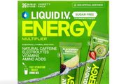 Liquid I.V. ENERGY Multiplier 26-Pack  Natural Caffeine + Electrolytes American Import