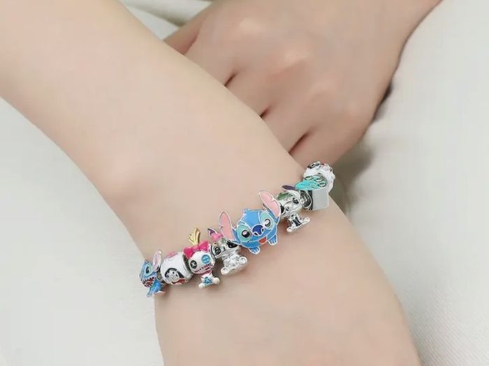 Lili &Stitch bracelet with charms