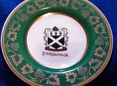 arklow pottery coat of arm's plate