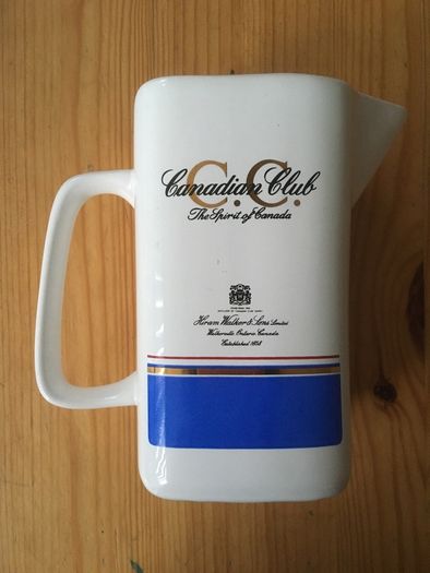 Canadian Club Pitcher AS NEW