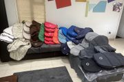 Bugaboo foot muff in swords