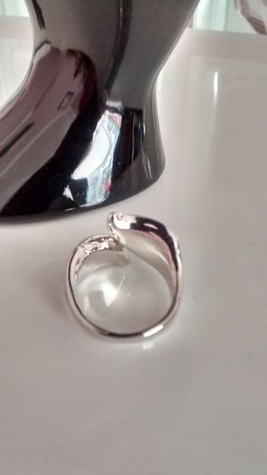 Platinum Plated Crystal Ring