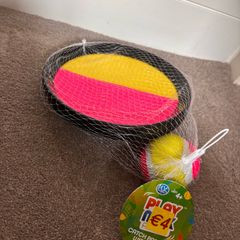 Catch paddles with ball set