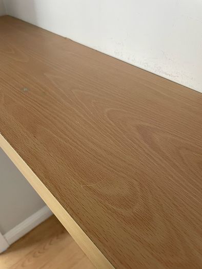 Two floating shelves