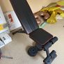 Weight lifting gym bench Image 3