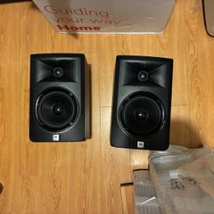 jbl 3 series LSR305 professional monitors.