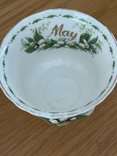 Royal Albert flower of the month May and August