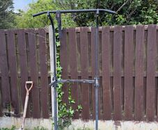 pull-up bar and dip station