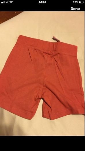 Boys shorts never worn 12/18 mths