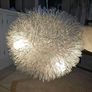Beautiful Contemporary centre light fitting & side lamp Image 3