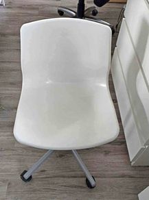 White IKEA Swivel desk chair
