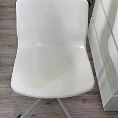White IKEA Swivel desk chair