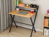 Household Folding Computer Desk Bureau Desks Study Table Save Space Simple Style Notebook Laptop Office Desktop Standing Desk