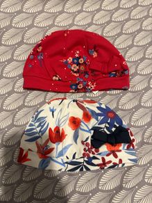 NEXT baby hats 6-12 months -new