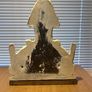 Large Vintage Plaster Wall Hanging Image 6