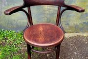 Antique "Fischel" bentwood desk chair