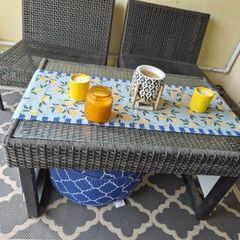 Garden Furniture 3 piece rattan set