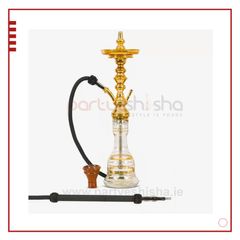 Khalil Mamoon Cafe Style - FULL GOLD Shi-sha Hoo-kah