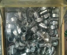 Various size hose clips