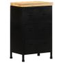 Sideboard 50x35x75 cm Rough Mango Wood Image 2