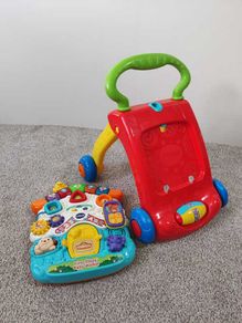 VTech Baby First Steps Baby Walker Red