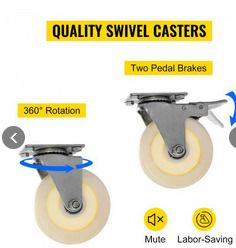 Cart Plaster Board Wheeled Trolley 1360kg Durable Panel
