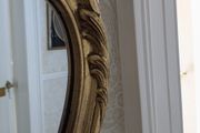 Ornate hall mirror