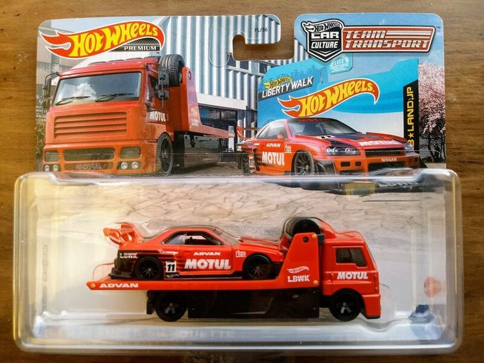 Hot Wheels Nissan Skyline LB-ER34 Super Silhouette Fleet Street