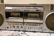 Stereo Radio Cassette Sharp GF-500Z, Japan, 1983.