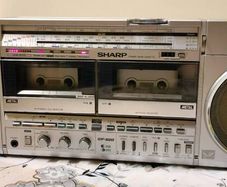 Stereo Radio Cassette Sharp GF-500Z, Japan, 1983.