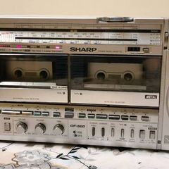 Stereo Radio Cassette Sharp GF-500Z, Japan, 1983.