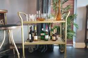 Large Vintage Industrial Trolley