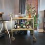 Large Vintage Industrial Trolley Image 8