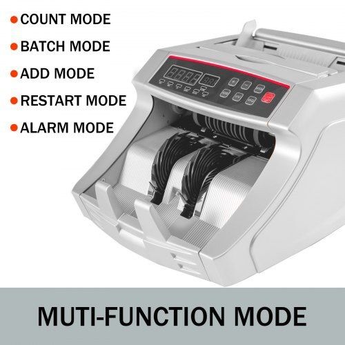 Upgraded Money Counter with UV MG Counterfeit Detector Money Counter Machine, Counts 1000 Notes/Min And More, Multi Currency Bill Cash Counting Machine, With LED Display Money Counter (FREE SHIPPING)