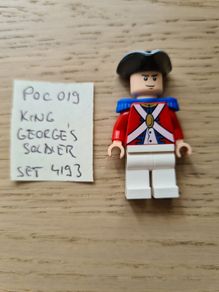 lego king george's officer poc019 set 4193