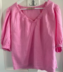 Mos Mosh Taissa linen blouse