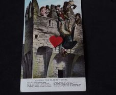 Ireland Postcard : Kissing The Blarney Stone , Humour Type Postcard - 1900s