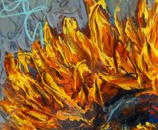 ArtH2O 2025 Sunflower Petals, Quadriptych