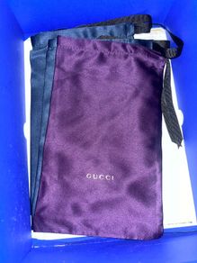 Alexander McQueen Gucci Versace sunglasses soft case cover bag