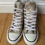 Gold Converse Boots Image 2