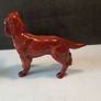 Large Mid Century Coopercraft Red Setter Ceramic Image 8