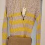 Linea WEEKEND Striped Cotton Knit Sz L (Fit 10-12UK) - Bnwt Rrp 55 Image 9