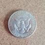 1968 D. Half Dollar Kennedy and 1969 Liberty quarter dollar Image 3