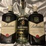 Decorative or collectible empty bottles vodka  whisky, gin, Irish whiskey Connemara whiskey Jameson powers ballantines Johnnie walkers TEELING disaronno Irishman Hennessy Drumshanbo Gunpowder Irish Gin vodka whiskey empty Bottle Jack Daniels Bombay sapphi Image 2